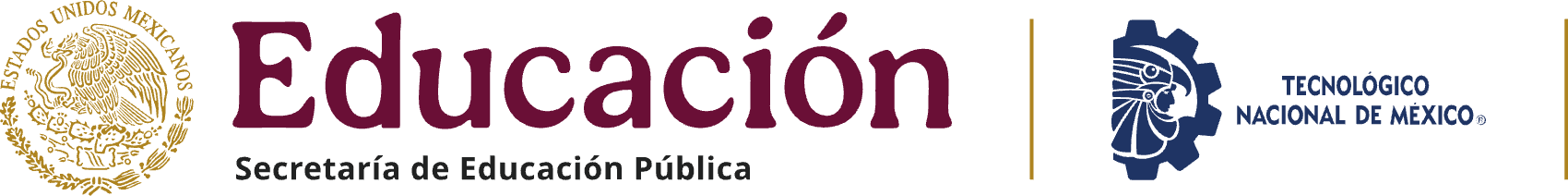 Secretaría de Educación Pública · Tecnológico Nacional de México